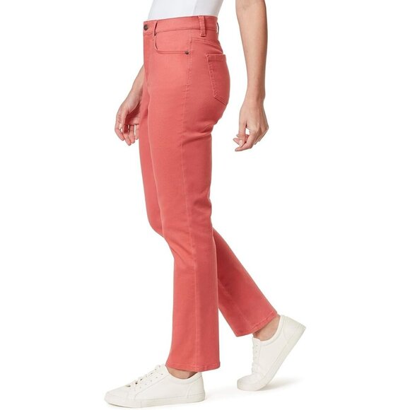 Gloria Vanderbilt Womens Amanda Classic High Rise Tapered Jean Standard Size 10 - Picture 2 of 4